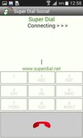 SuperDial Social Dialer captura de pantalla 1