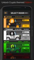 Crypto Rider - Bitcoin and Cryptocurrency Racing capture d'écran 2