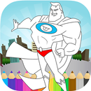 Heroes Coloring Pages for Kids APK
