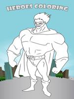 Heroes Coloring Pages for Kids تصوير الشاشة 2