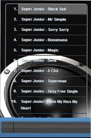 Super Junior Black Suit Mp3 capture d'écran 2