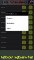 برنامه‌نما Super Loud Ringtones عکس از صفحه