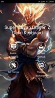 Super Saiyan Goku Dragon DBZ Keyboard Affiche