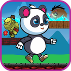 Super Panda run aventure icône