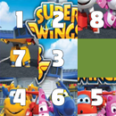 Puzzle for : Super Wings Sliding Picture APK
