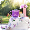 Sunny tea party. LiveWallpaper