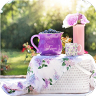 Sunny tea party. LiveWallpaper-icoon