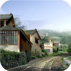 Asian village. HD wallpapers ikon