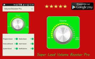 Best Loud Volume Booster pro Affiche