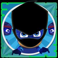 Super Pj Ninja Mask الملصق