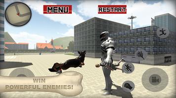 Superhero Dog Battle 3D capture d'écran 2