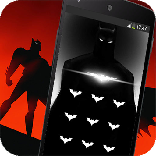 Bat Superhero Lock Screen