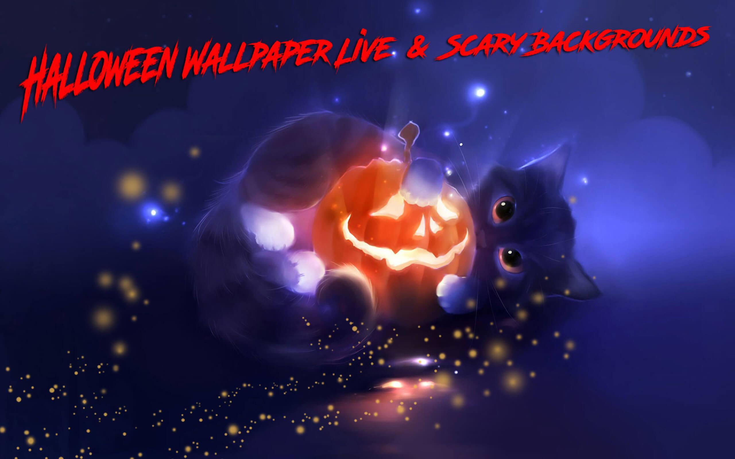 Live Halloween Wallpaper Scary Backgrounds For Android Apk Download - wallpaper roblox halloween background
