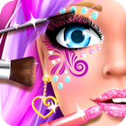 Makeup Games for Girls 3D - Fashion Makeup Salon آئیکن