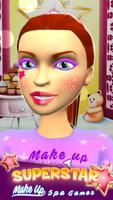 Makeup Games for Girls 3D - Fashion Makeup Salon پوسٹر