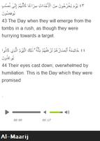 Surah Al - Maarij Mp3 syot layar 2