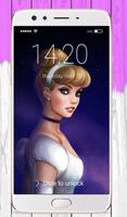 2 Schermata Cinderella Cute Princess Wallpapers Lock Screen