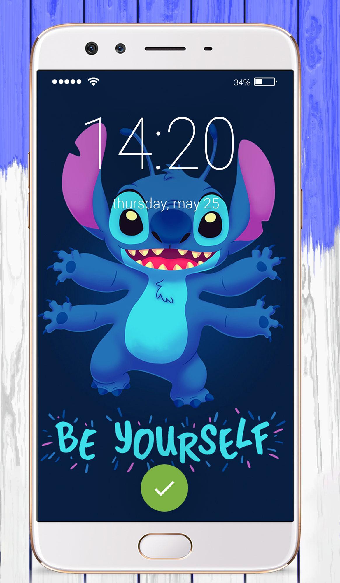 Stitch Lock Screen Wallpaper