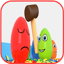 Яйца сюрпризом Учим цвета Surprise eggs APK