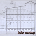 Swallow house design icône