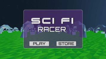 Scifi Space Racing 3D - Hover Car Race plakat