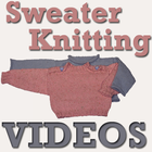 Sweater Knitting VIDEOs Zeichen