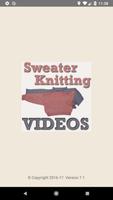 Sweater Knitting VIDEOs Plakat