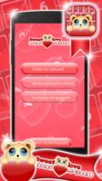 Teclado doce amor Cartaz