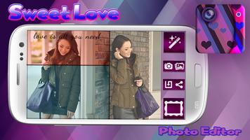 Sweet Love Photo Editor poster