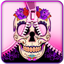 حلو السكر الجمجمة اقفل الشاشة APK