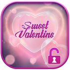 ikon Aplikasi Layar Kunci Cinta Valentine