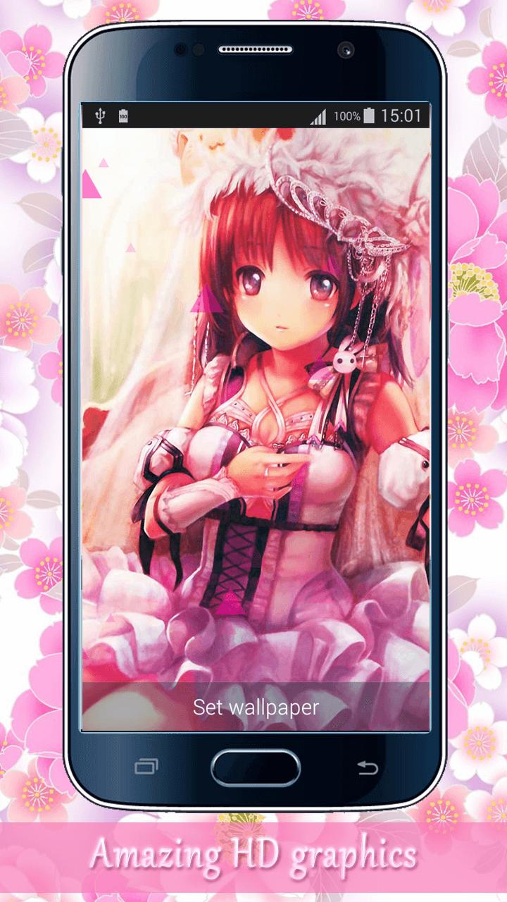 Android için Anime Kız Duvar Kağıtları APK�yı İndir