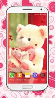 Nounours Amour Wallpaper Affiche