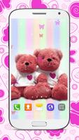 Sweet Teddy Bear Wallpaper اسکرین شاٹ 2