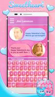 Sweetheart Valentine Keyboard 스크린샷 3