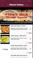 Sweets Recipes Videos imagem de tela 2