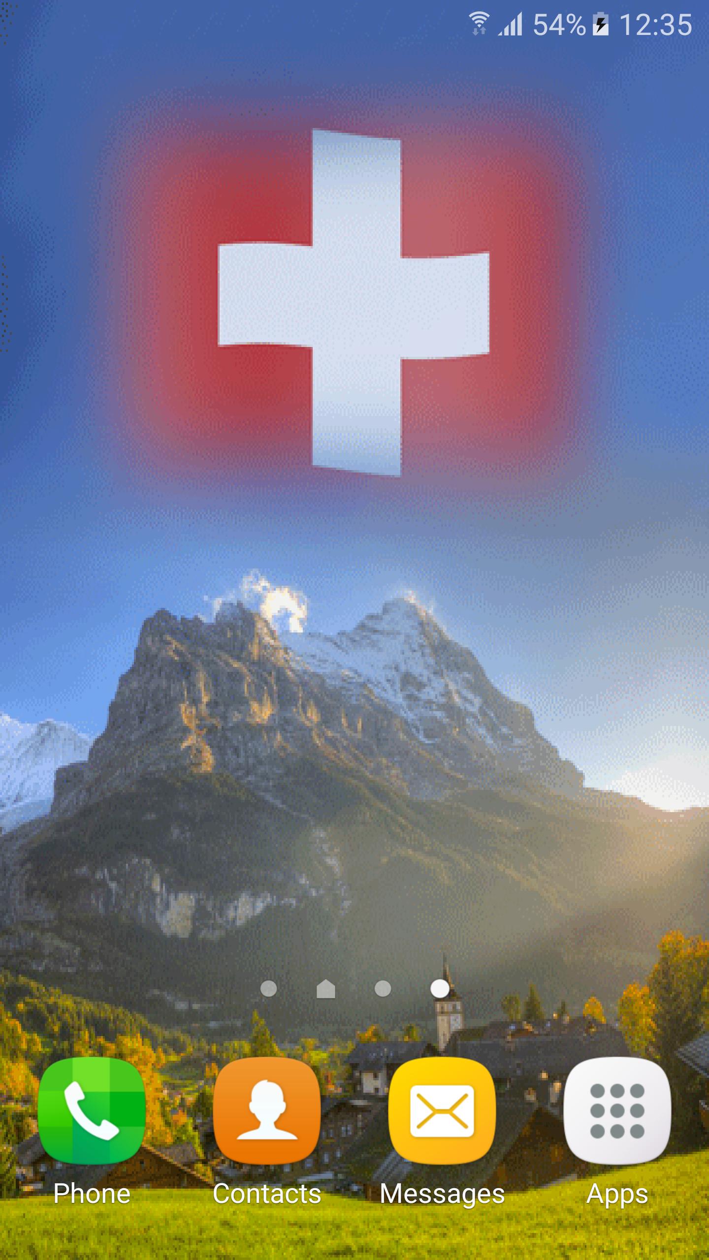 Android 用の スイスの国旗 ライブ壁紙 Apk をダウンロード