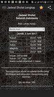 Jadwal Sholat Lengkap capture d'écran 1