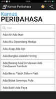 Kamus Peribahasa capture d'écran 1