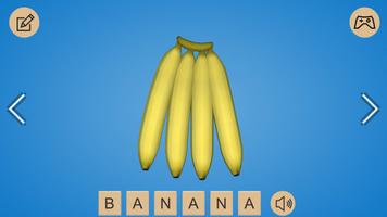 Fruit 3D Coloring 海报