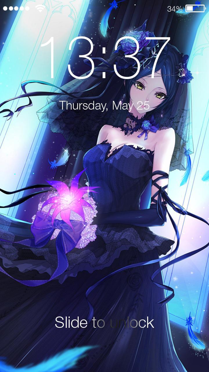 12++ Lock Screen Anime Wallpaper Phone Girl - Anime Top Wallpaper