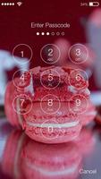Macaron Cute Wallpaper HD Smart PIN Lock Screen स्क्रीनशॉट 1