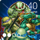 Turtles Teenagers Mutants PIN Lock Screen Password APK