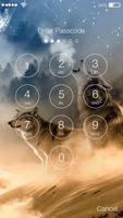 Wolf Lock Screen Wallpaper Security Phone Pattern screenshot 1