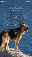 German Shepherd Wallpaper PIN Lock Screen Password Screenshot 1