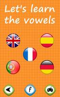 Learn the vowels capture d'écran 1