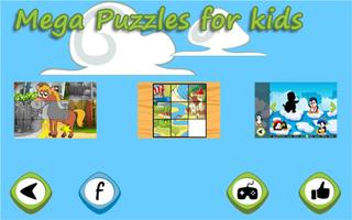 Mega Puzzles for kids Lite poster