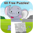 Animal Puzzles for kids free icon