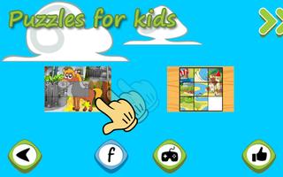 Animal Puzzles for kids free screenshot 1