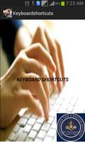 keyboard shortcuts Affiche